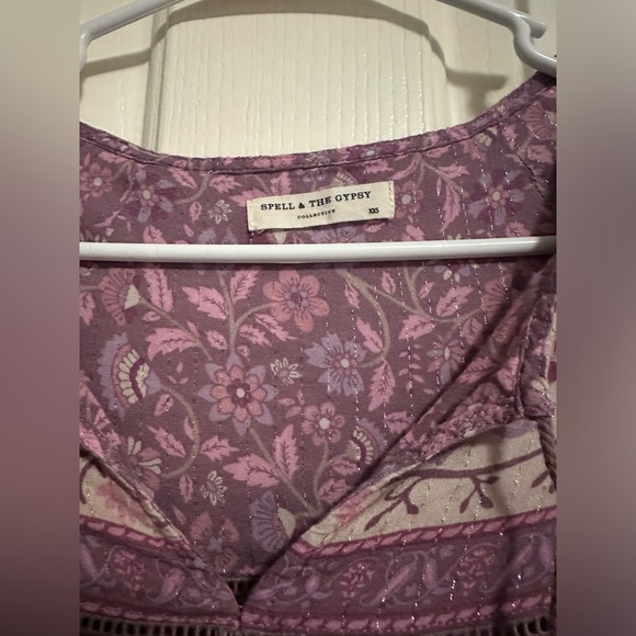 Spell and the Gypsy Dahlia Gown Mulberry - Picture 7 of 9